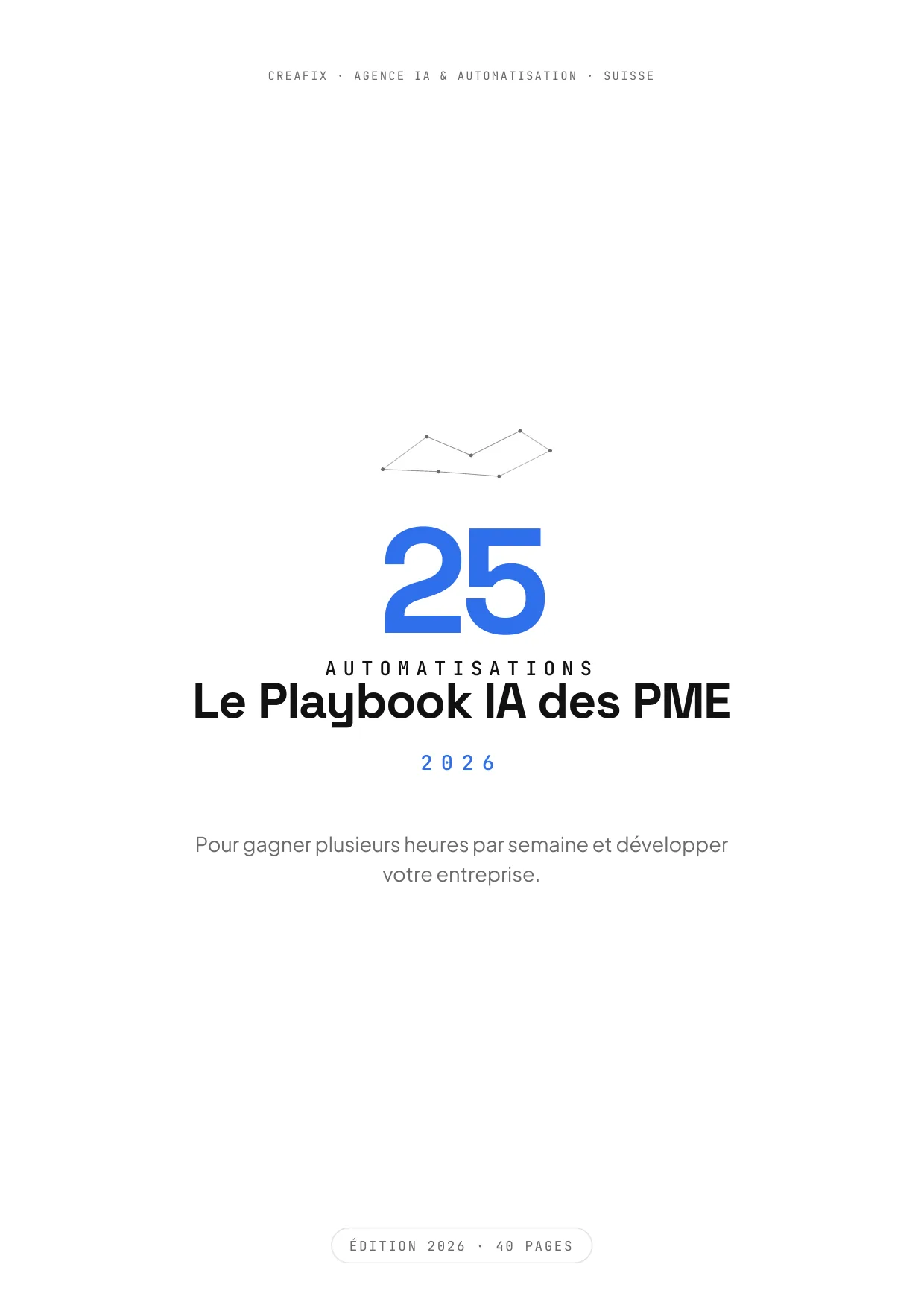 Aperçu 1 sur 3 du Playbook IA des PME 2026