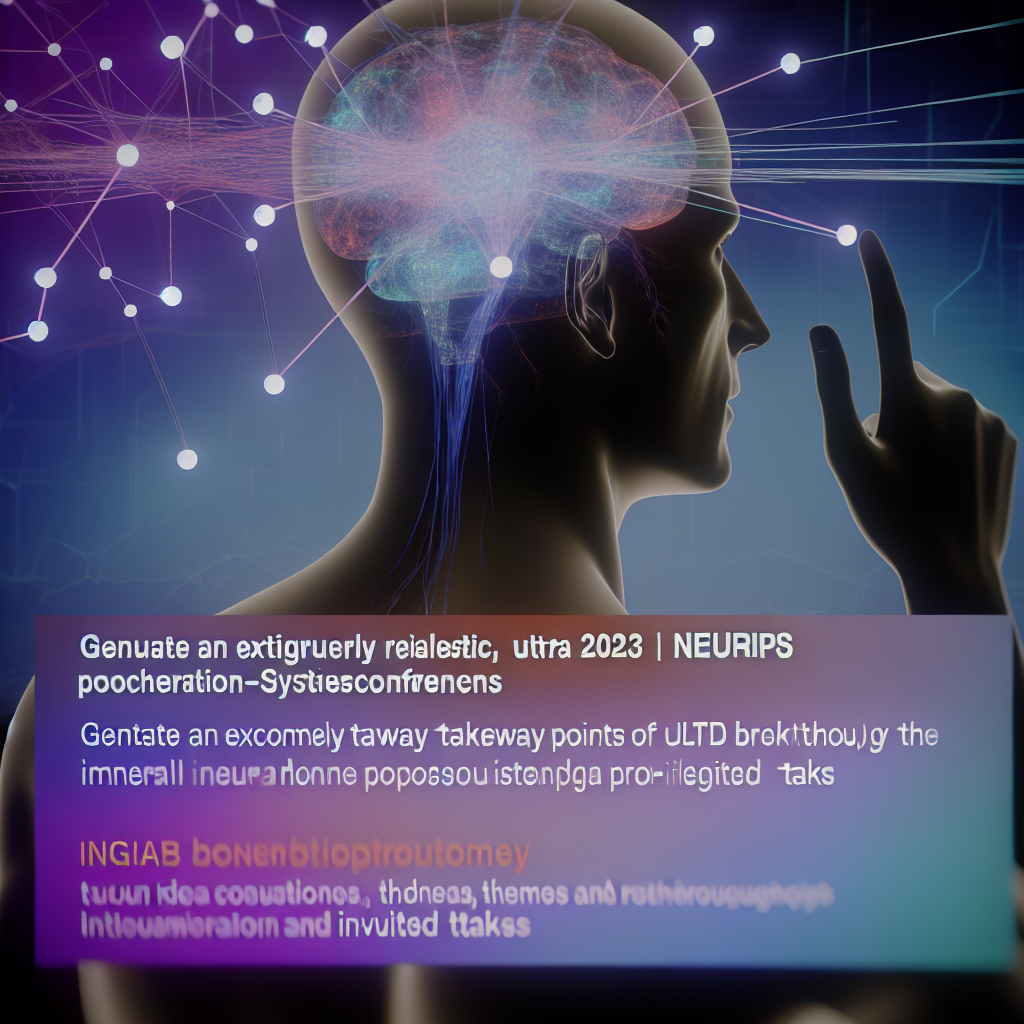 Retours clés des conférences invitées de NeurIPS 2023