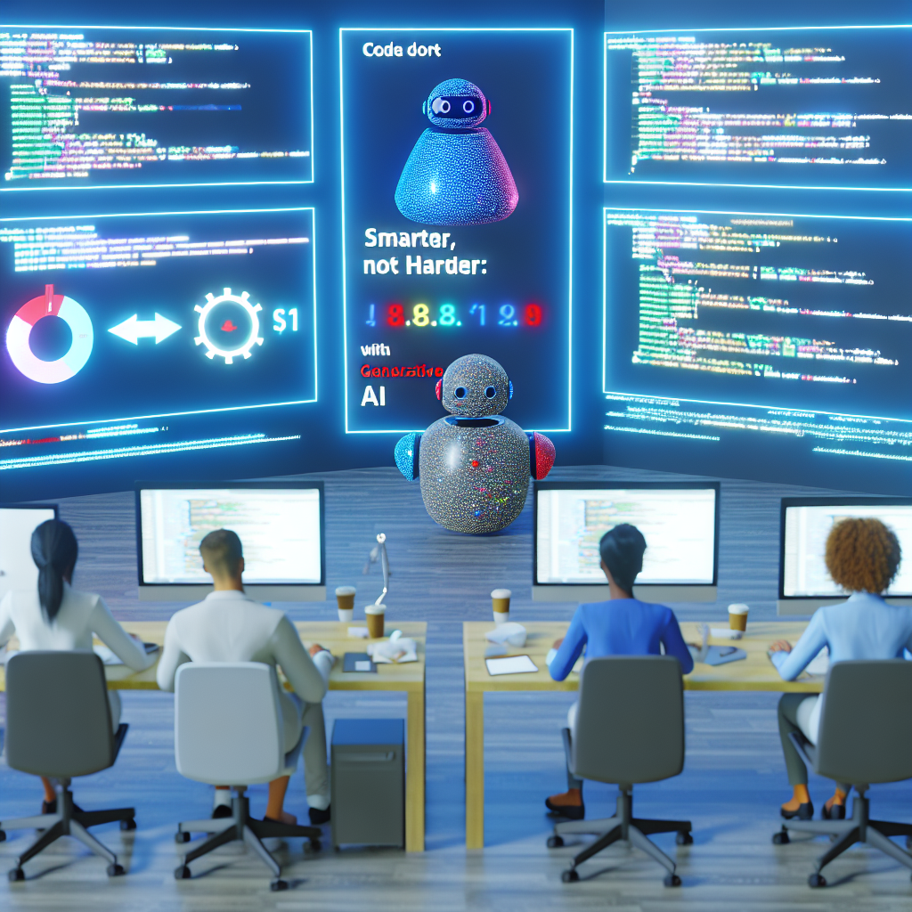 Optimisez votre développement logiciel avec l’IA générative : codez de manière plus intelligente
